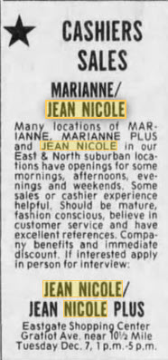 Jean Nicole - Marianne - Affiliated With Marianne (newer photo)